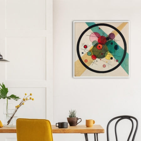 kandinsky wall art for dining room