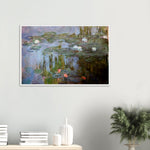 Waterlillies Print by Claude Monet