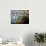 Waterlillies Print by Claude Monet