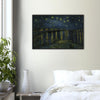 Starry Night Over the Rhône Print by Van Gogh