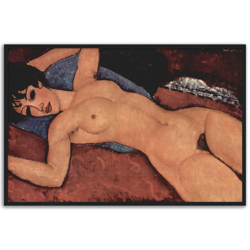 Reclining Nude Print by Modigliani