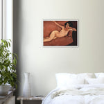 Nude on the Sofa Print by Modigliani