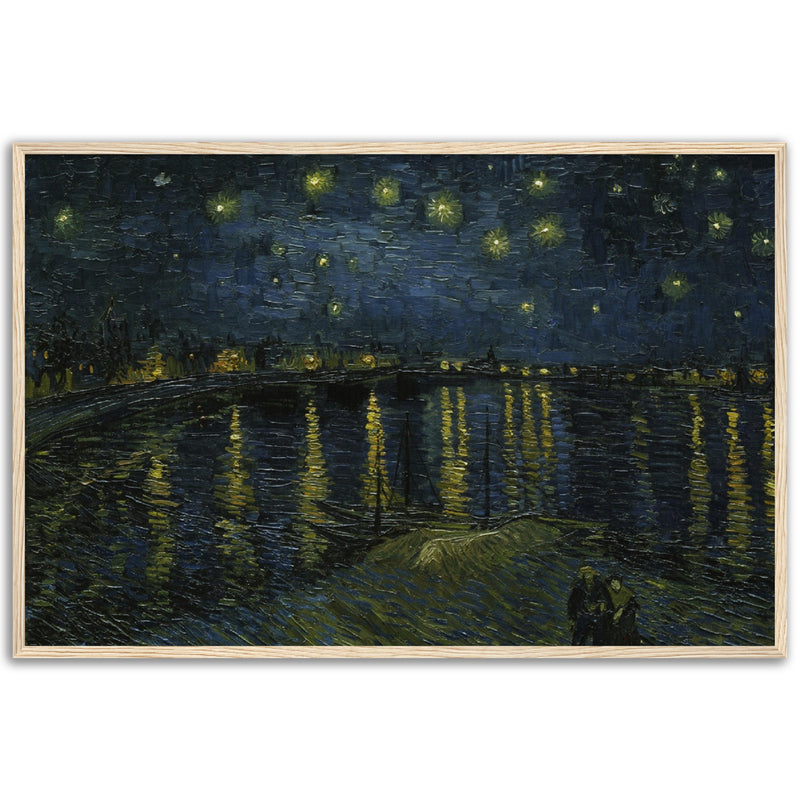 Starry Night Over the Rhône Print by Van Gogh