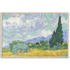 Wheat Field with Cypresses Print by Van Gogh