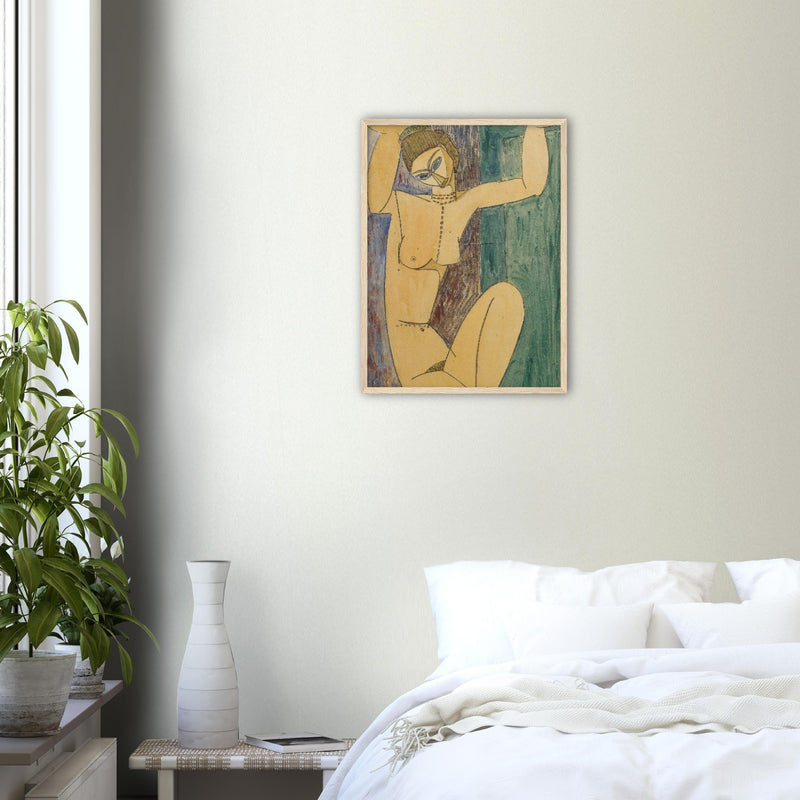 Caryatide Print by Modigliani