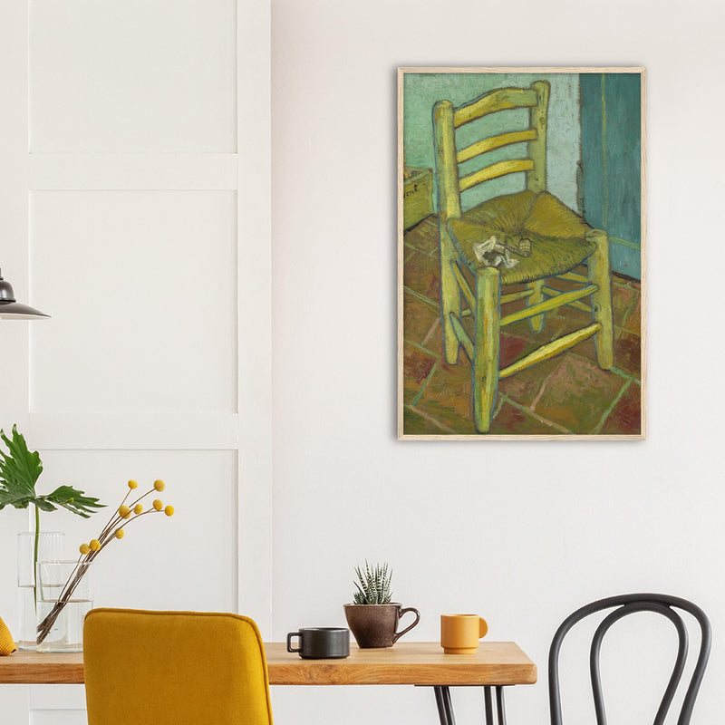 Chair Print by Van Gogh