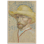 Self Portrait Print by Van Gogh