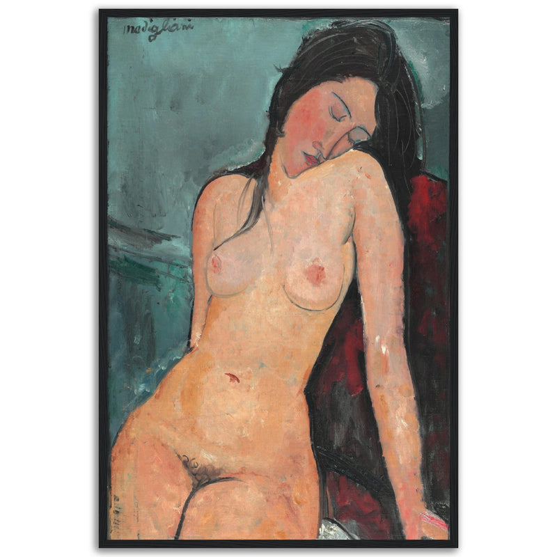 Female Nude Print by Modigliani