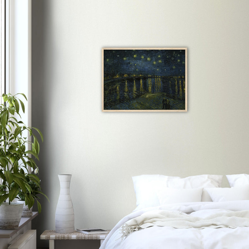 Starry Night Over the Rhône Print by Van Gogh