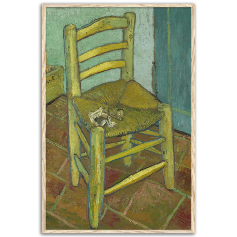 Chair Print by Van Gogh