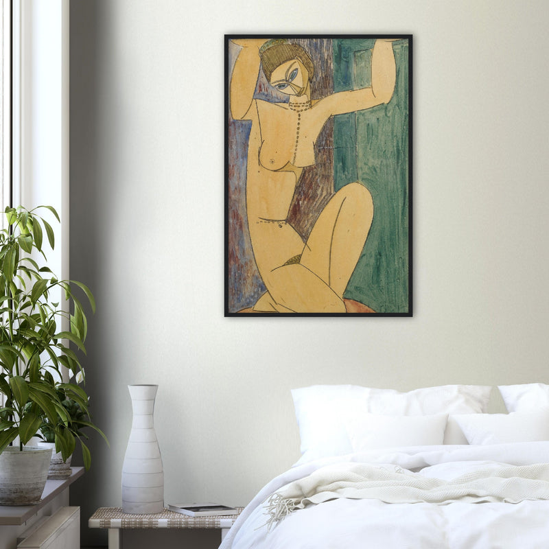 Caryatide Print by Modigliani