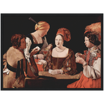 The Card Sharp with the Ace of Diamonds Art Print by Georges de la Tour