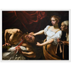 Judith Beheading Holofernes Art Print by Caravaggio