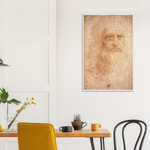 Da Vinci Self Portrait Art Print