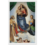 The Sistine Madonna Art Print by Raphael