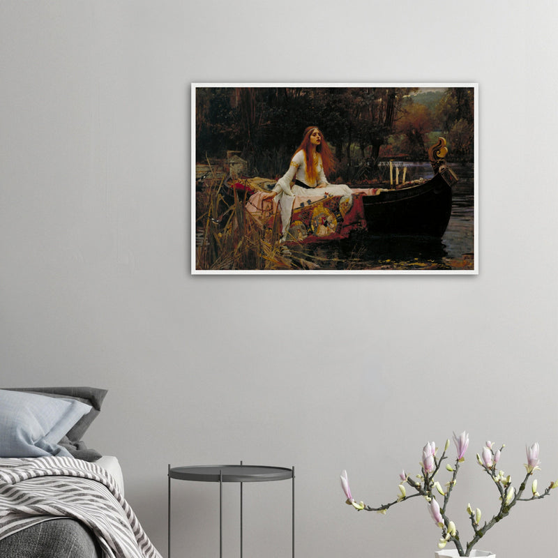 The Lady of Shalott Print by Waterhouse