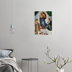 The Sistine Madonna Art Print by Raphael