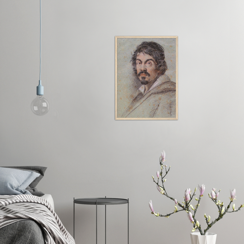 Caravaggio Self Portrait Art Print