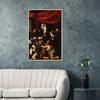 Madonna of the Rosary Art Print by Caravaggio