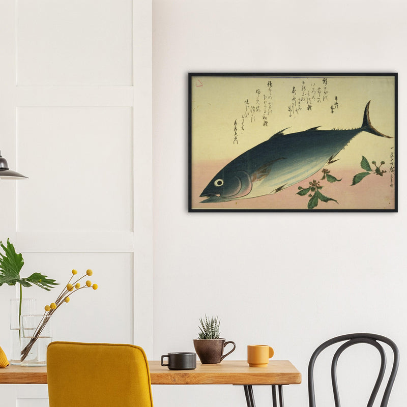 Fish Print by Hiroshige