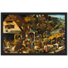 The Dutch Proverbs Print by Bruegel the Elder