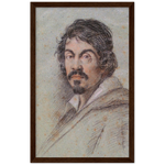 Caravaggio Self Portrait Art Print