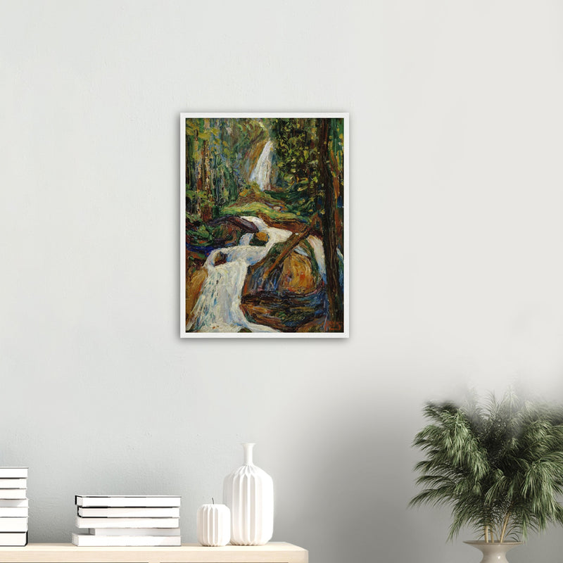 Kochel Wasserfall Print by Kandinsky