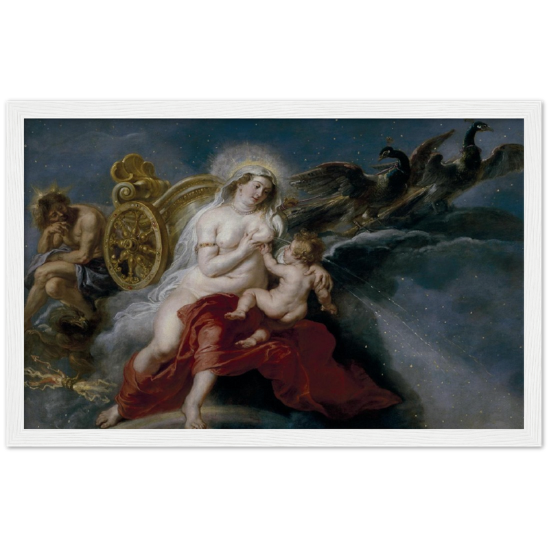 Birth of the Milky Way Print by Rubens