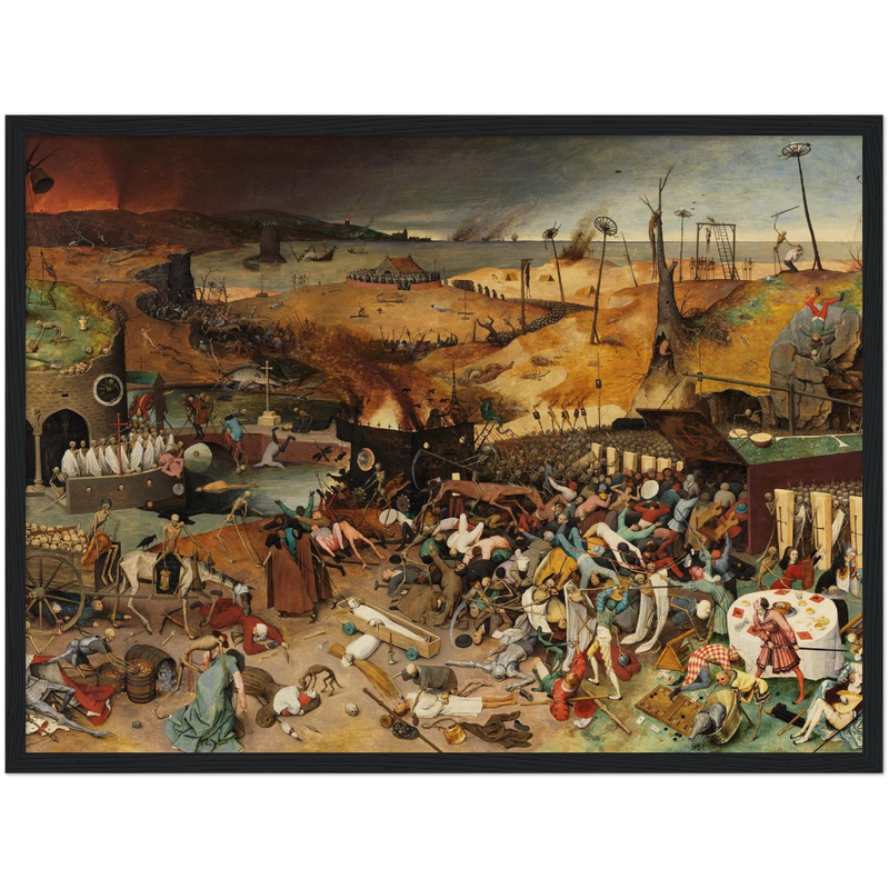 The Triumph of Death Art Print by Bruegel the Elder