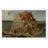 The (Great) Tower of Babel Art Print by Bruegel the Elder