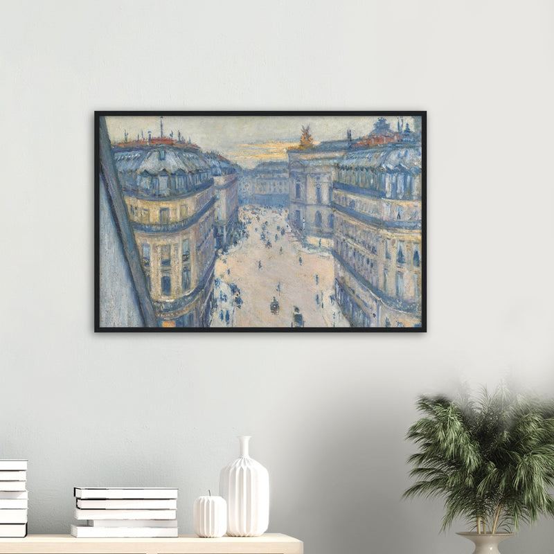 Rue Halévy Print by Caillebotte