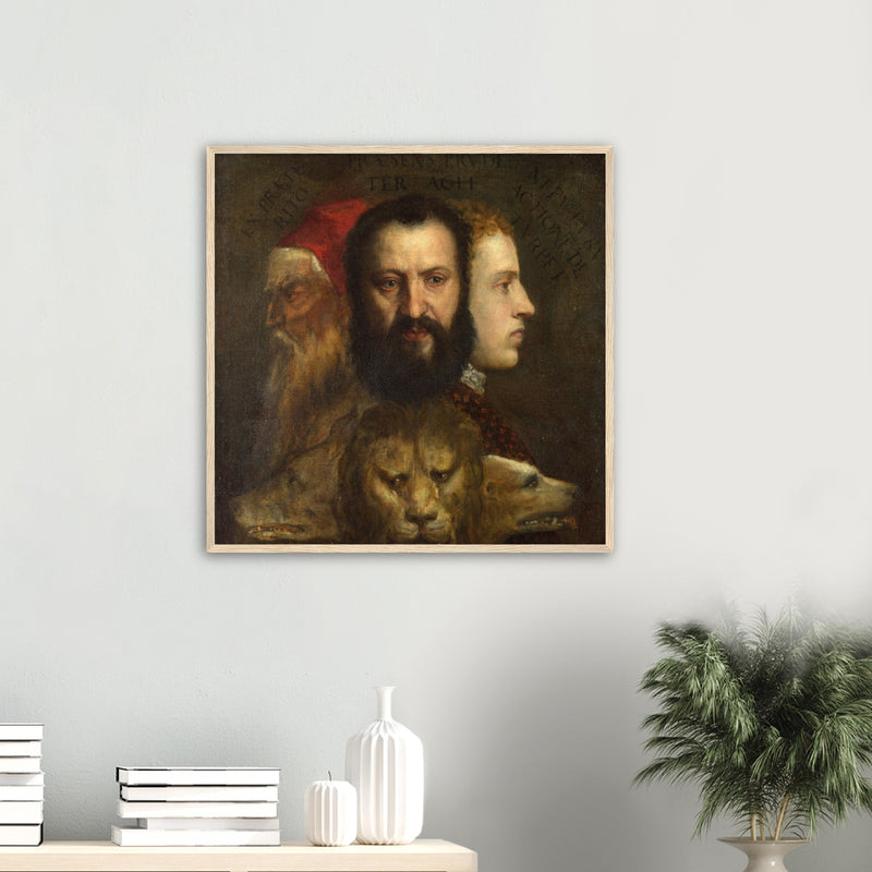 Allegorie der Zeit Print by Titian