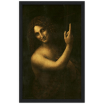 Saint John the Baptist Art Print by Da Vinci