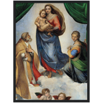 The Sistine Madonna Art Print by Raphael