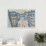 Rue Halévy Print by Caillebotte