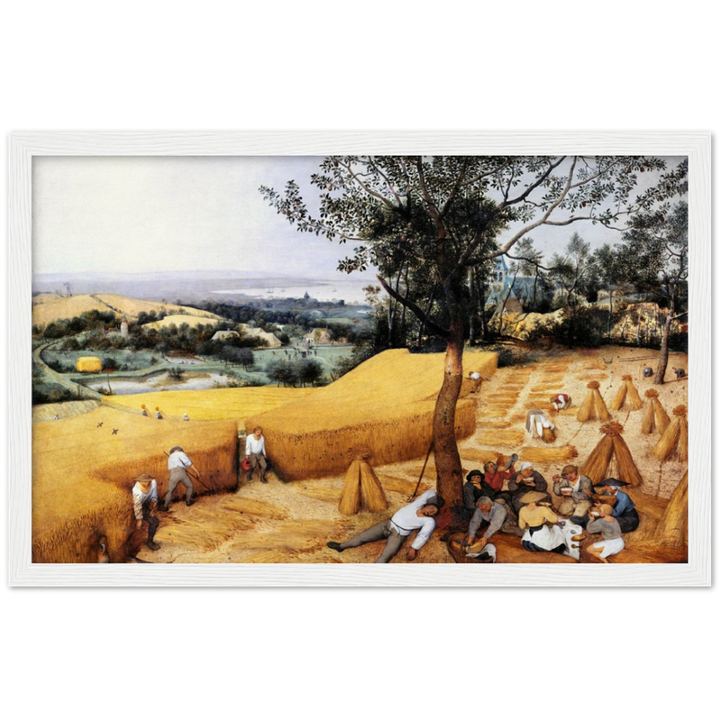 The Harvesters Print by Bruegel the Elder