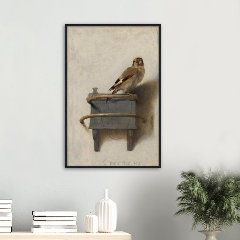 The Goldfinch Print by Fabritius