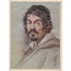 Caravaggio Self Portrait Art Print