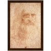 Da Vinci Self Portrait Art Print