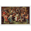 The Wedding Dance Art Print by Bruegel the Elder