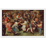 The Wedding Dance Art Print by Bruegel the Elder