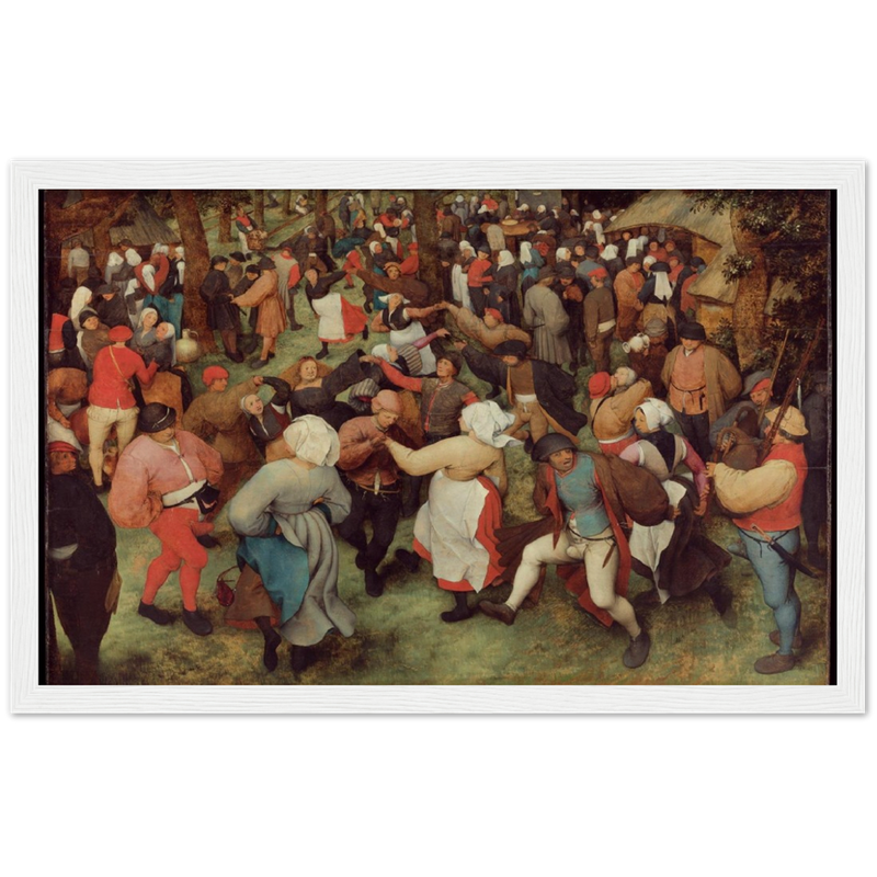 The Wedding Dance Art Print by Bruegel the Elder