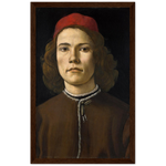 Portrait of a Young Man Print by Sandro Botticelli