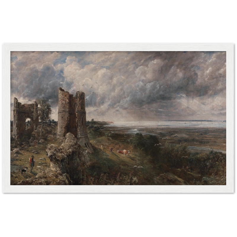 Hadleigh Castle Art Print by John Constable