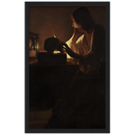 The Repentent Magdalen Art Print by Georges de la Tour