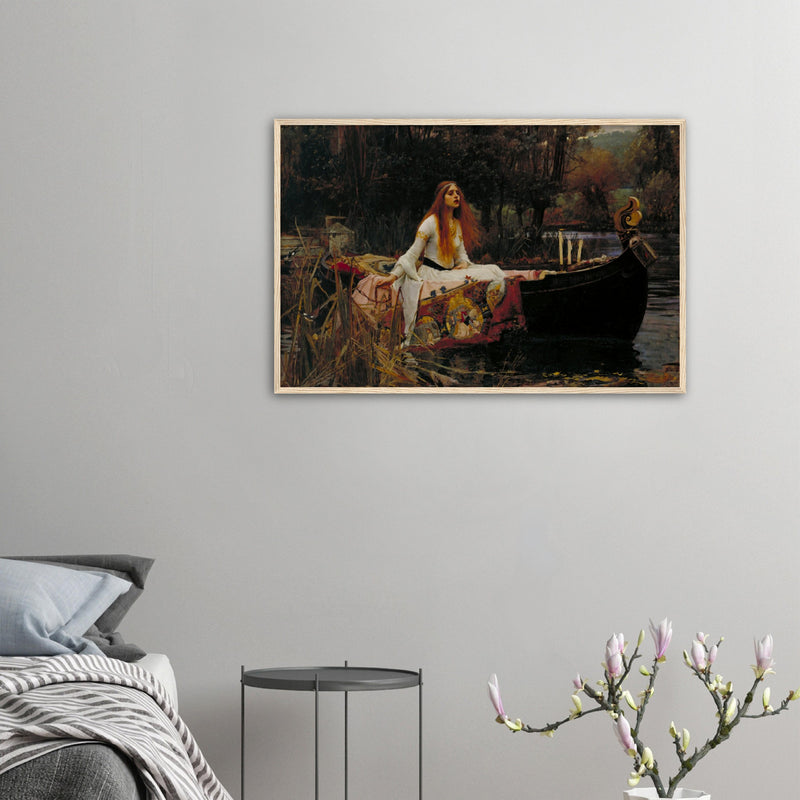 The Lady of Shalott Print by Waterhouse