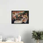 Luncheon of the Boating Party Print by Renoir