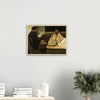 Paul Alexis Liest Zola Vor Print by Cezanne