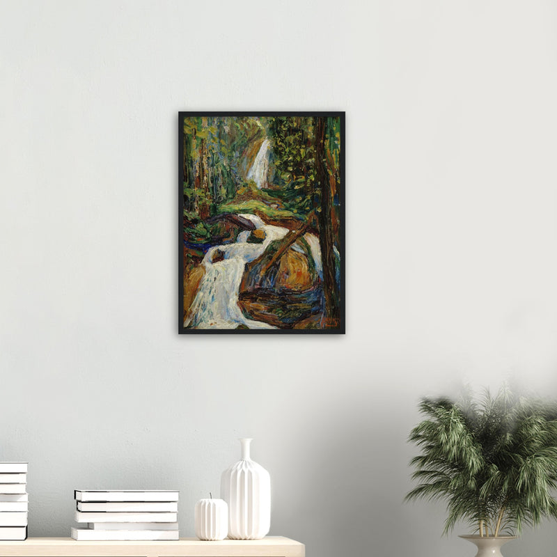 Kochel Wasserfall Print by Kandinsky