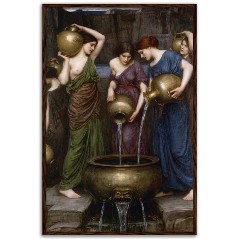 Danaides Print by Waterhouse